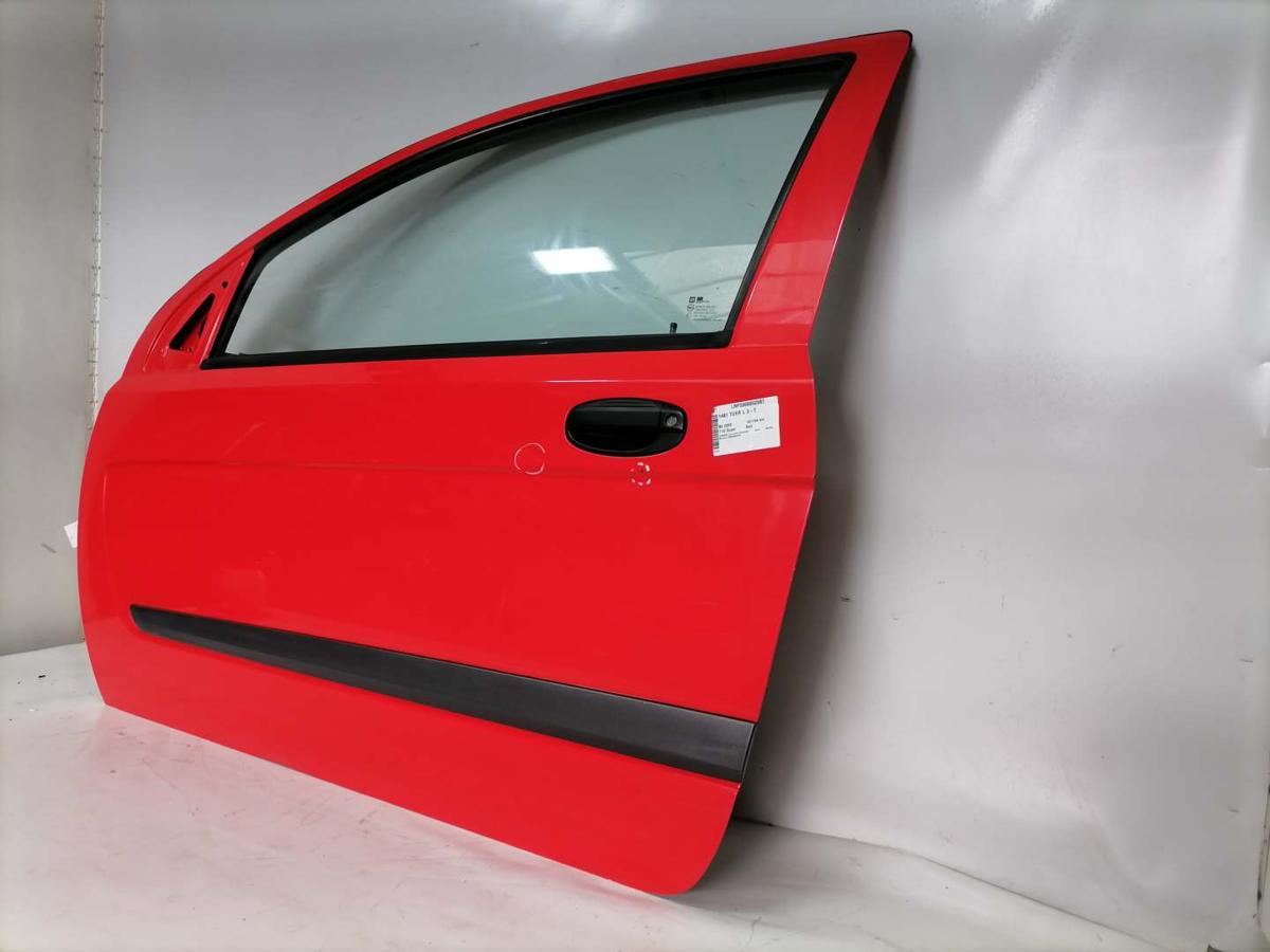 Chevrolet Aveo original T&uuml;r vorn links Fahrert&uuml;r 71U Super Red BJ09